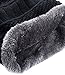 MIEDEON Men's Winter Knitting Skull Cap Wool Warm Slouchy Beanie Hat,Black,One Size
