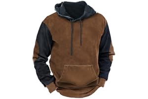 JIEMUXIU Mens Hoodie Plain Fashion Long Sleeve Sweatshirts 2024 Hoodies Hunting Gear Clothes Lightweight Tactical Sweater