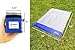Sparrow Outdoor Pocket Blanket with Built In Ground Stakes - Portable Compact Water Resistant Blanket with Sand Pockets For Beach, Hiking, Picnic, Camping, Or Festival- 43