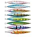 Aorace 8pcs/lot Lead Fish 8 Color Fishing Lures Fishing Tackle Knife Jigging Metal JIG 65g-2.3oz