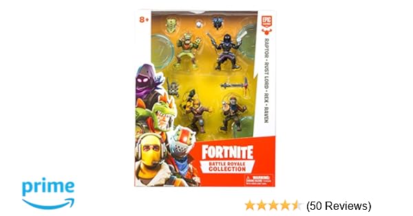 Amazon Com Fortnite Battle Royale Collection 4 Action Figure Squad - amazon com fortnite battle royale collection 4 action figure squad pack toys games