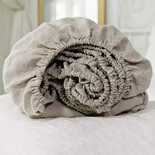 Lausonhouse Luxurious 100% Pure French Linen Sheet Set - Queen