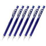 Pilot H-325 Drafting Mechanical Pencils, 0.5mm, Blue, Pack of 6