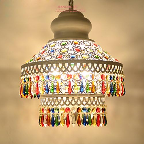 Tiffany lamps Bohemian chandelier Mediterranean American country living room bedroom hallway lighting chandelier with restaurant bar