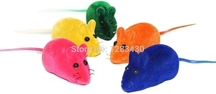 Cat Toy Realistic Fur Mice Mouse Cat 