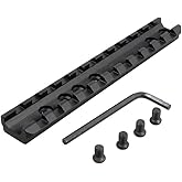 HIGOO Low Profile Top Rail Picatinny/Weaver Scope Mount 11 Slots for Marlin Lever Action with Wrench