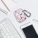 For Apple Airpods cover case with keychain,Silicone Protective Cover Case With Metal Keychain for Airpods Variety of Colors and Patterns