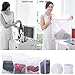 JClover Delicates Mesh Laundry Wash Bag with Premium Zipper for Blouse, Hosiery, Stocking, Underwear, Bra and Lingerie (Set of 6)