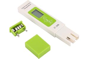 water Quality Tester C-100 Multifunctional 5 in 1 salinity TDs eC seawater Test Pen Meter Detector for Drinking water Aquariu