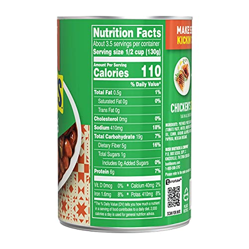 BUSH'S BEST Southwest Zest Pinto Beans, Source of Plant Based Protein