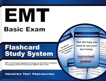 Emt Basic Exam Flashcard Study System Emt B Test Practice