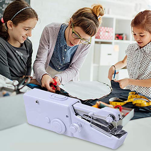 Handheld Sewing Machine Portable Electric Cordless Sewing Machine is Easy to Carry - Can Quickly Repair Clothes Convenient for Daily Life