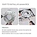 YHTlaeh Vanity Light 12W 19.88inches LED 4000K Natural White Acrylic Chrome Rectangle Tube for Bathroom Vanity Light Bedroom