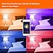 Smart A21 RGBW Tunable Warm White & Color LED Bulbs(10W), Cxy WiFi APP-Smartphone controlled LED Light Bulbs, Multicolor, Dimmable, Compatible with Alexa or Google Home , 100-Watt Equivalent.