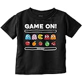 Official PAC-MAN Baby and Toddler T Shirt | Retro 80s Gamer Graphic Tee for Kids