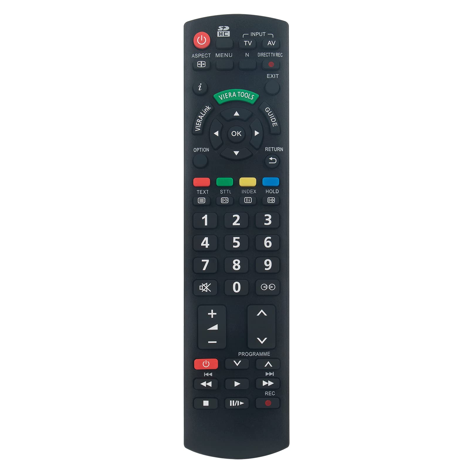 VINABTY N2QAYB000328 Remote Control Replaced Fit For Panasonic Viera LED LCD TV TX-L32X15BA TXL32X15ES TX-L32X15ES TX-L32U10B tx-l37u10b TX-L26X10E TXL32X15B TX-L32X15B TXL32X15BA