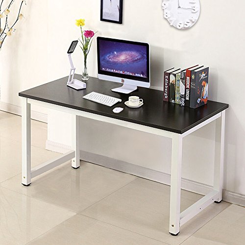 Mecor Computer Desk PC Laptop Table Work-Station Home Office Furniture Black