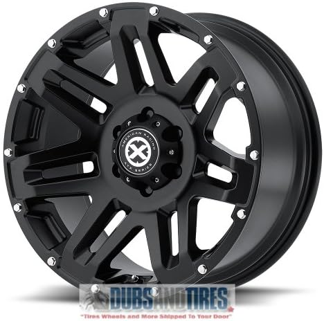 ATX Series AX200 Cast Iron Black Wheel (18x8.5"/5x127mm, +15mm offset)