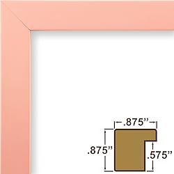 Craig Frames Confetti, Modern Light Pink Picture