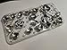 Iphone 7plus Cover, LU2000 3D Gems Trimming Crystals [Camelliae Series] Sparkle Bedazzled Jeweled Bling Phone Case Back Cover for Apple iphone 7 Plus 5.5 inch Only - Black Flower