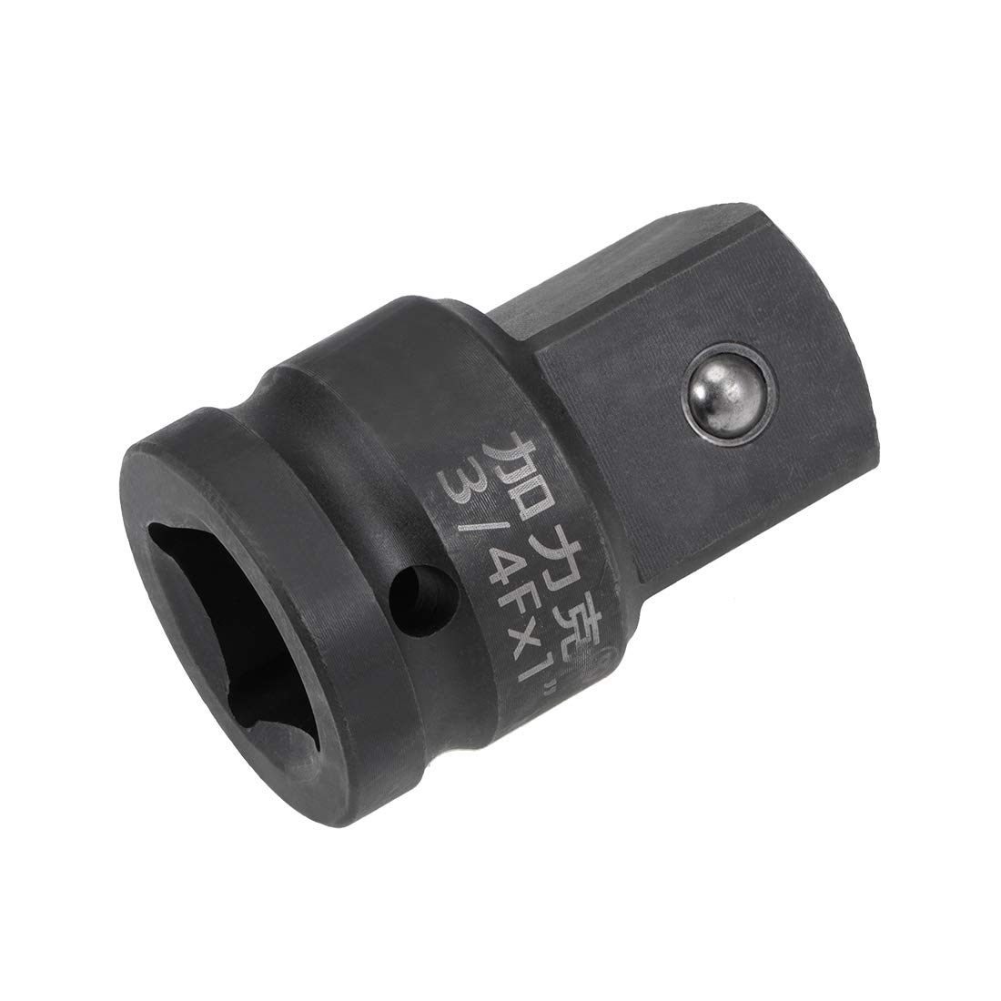 sourcing map 3/4" Drive (Female) x 1" (Male) Impact Socket Adapter for Use with Air Impact Wrenches, Breaker Bars, Ratchets, CR-MO Steel
