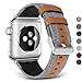 SKYLET Leather Bands Compatible with Apple Watch Band 49mm 45mm 44mm 42mm 41mm 38mm 40mm Men for iWatch Ultra SE Series 8 7 6 5 4 3 2 1, Classic Canvas Fabric Leather Straps for Women with Metal Clasp