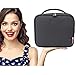 Portable Travel Makeup Bag Organizer | Cosmetic Case Organizer | 9.8'' Makeup Train Case with Adjustable Compartments | by TOP S.X.
