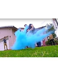 Juego de pelotas de golf con diseño de remo de género (1 rosa + 1 azul + 2 tees de madera por paquete) para niñas o niños con ideas sexuales y de reacción, ideal para fiestas de anunciación, polvo máximo para la mejor explotación del humo