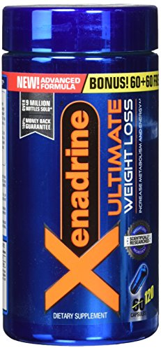 Xenadrine Ultimate Weight Loss Supplement Bonus, 120 Count