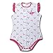 Littleforbig Cotton Romper Onesie Pajamas Bodysuit - Cherry Pattern Onesie