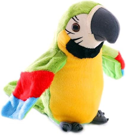 talking macaw toy