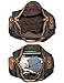Kattee Rolling Duffle Bag with Wheels Canvas Travel Luggage Duffel Bag 50L (Dark Gray)
