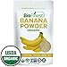 Biofinest Banana Powder - 100% Pure Antioxidants Superfood - USDA Certified Organic Kosher Vegan Raw Non-GMO- Boost Digestion Weight Loss - Fresh Fruit for Smoothie Beverage (4 oz Resealable Bag)