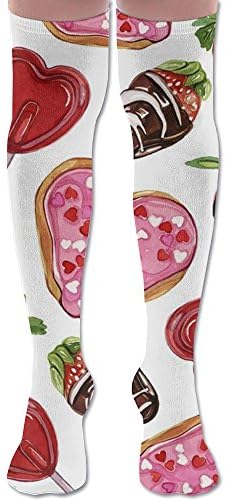 Suger Food Knee High Compression Socks Afforable Stretch Thermal Teen Long Socks