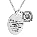 YEEQIN Sister Necklaces For 2 Big Sister Little Sister Gifts Matching Necklaces Sister Birthday Gifts Necklaces Sister Jewelry For Women (Side by side)