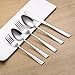 20-Piece Silverware Set Flatware Cutlery Set, stainless steel Service for 4, Include Knife/Fork/Spoon, Mirror Polished, Dishwasher Safe