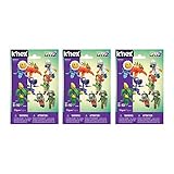 Plants vs Zombies K'nex Mystery Figures Series 6 - Set of Three Bags