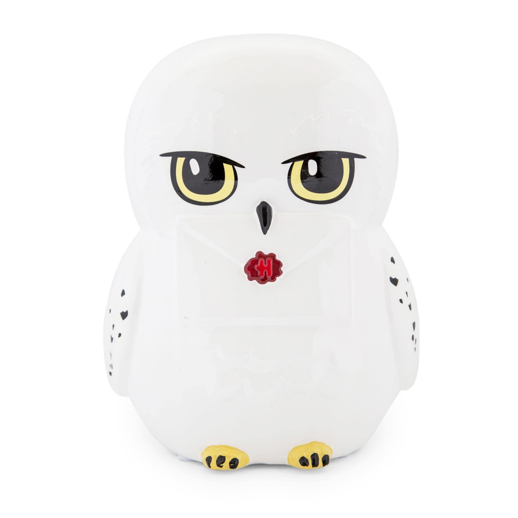 Harry Potter Chibi Hedwig 8-Inch Figural Coin Bank Storage Ceramic With Hand-Painted Details | Coin Jar Storage Box Organizer, Money Holder Case Display | Wizarding World Hogwarts Gifts