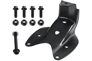 BST BSSP Rear Leaf Spring Shackle & Bracket Hanger Kit Rearward 722-016 for 1999-04 Ford F150 F-150 Heritage F250 Truck Picku