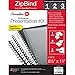 Swingline GBC ZipBind Pre-Punched Presentation Kit, Spines, Covers & Paper Included (26007)