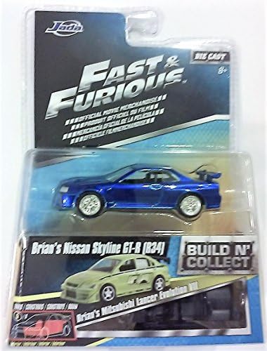 Fast & Furious Build N Collect Wave 3, Brian's Nissan Skyling GT-R (R34)