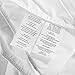 Unique Home King Comforter Duvet Insert White All Season Alternative Goose Down Comforter Plush Fiberfill