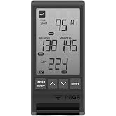 PRGR HS 130-A Portable Golf Launch Monitor | Doppler Radar Measures Club &amp; Ball Speed, Smash Factor, Total &amp; Carry Distance | Tracks Swing Speed Training Aids