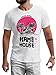 LeRage Dragon Ball Shirt Fan Made Kame House T-Shirt Funny Goku Tee White Men's Large