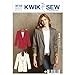 Kwik Sew K3715 Blazers Sewing Pattern, Size XS-S-M-L-XL