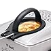 T-fal FR1014 3.3-Liter Easy Pro Enamel Deep Fryer, 2.2-Pound, Silver