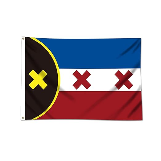 Lmanburg Flag Dream SMP Flag, L'manberg Flag 3x5 Feet Banner, Man Cave
