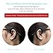 Ear-Hook Bluetooth Wireless Headphones,Remax Non Ear Plug Noise Cancelling Earpiece with Mic,Single Ear Bluetooth Headset Painless Wearing Earphones 6 Hrs Playtime for Cell Phone (Silver)