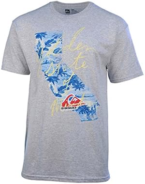 Men's Golden State Of Mind Graphic T-Shirt-Heather Gray