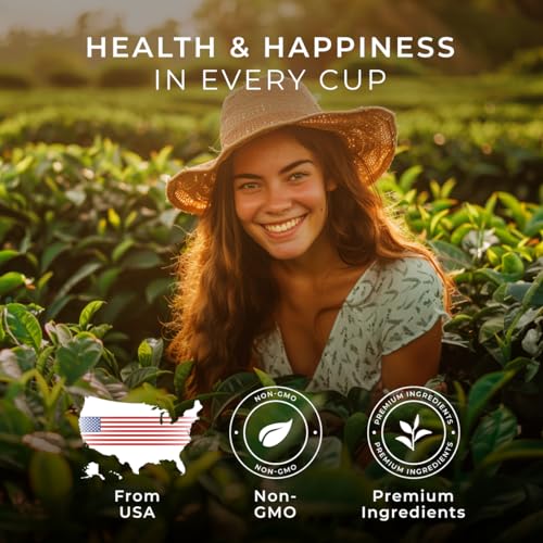 GYA TEA CO COLLAGEN GLOW BLACK TEA POD (16 CT) – HIGH CAFFEINE TEA RICH IN CINNAMON & VITAMINS FOR REFRESH & ENERGY